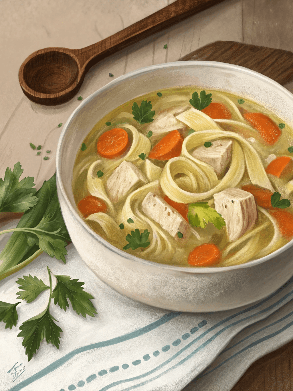 Classic Chicken Noodle Soup