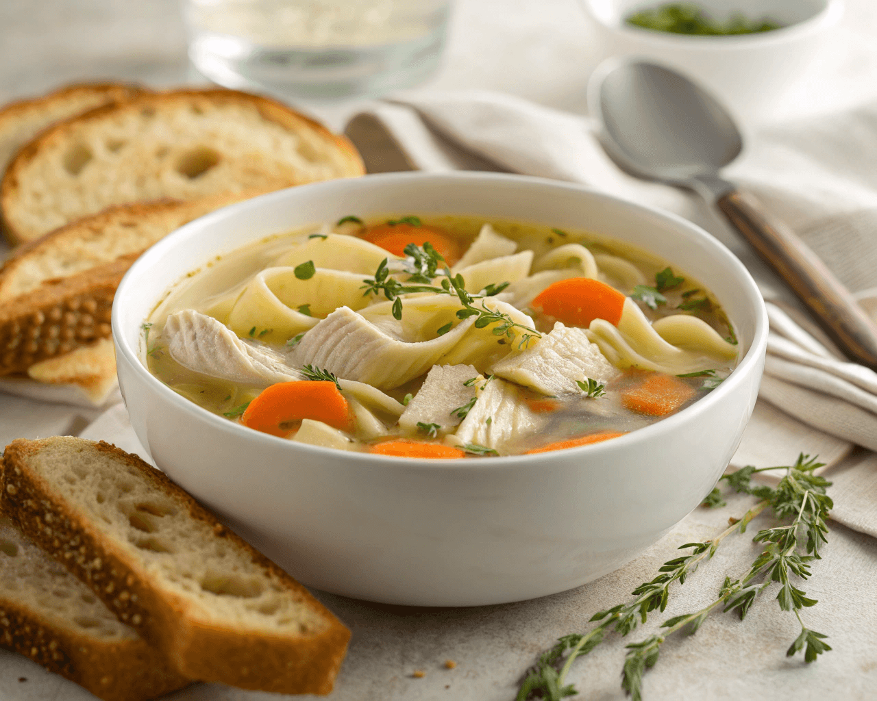 Classic Chicken Noodle Soup