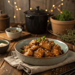 garlic sesame chicken recipe tender