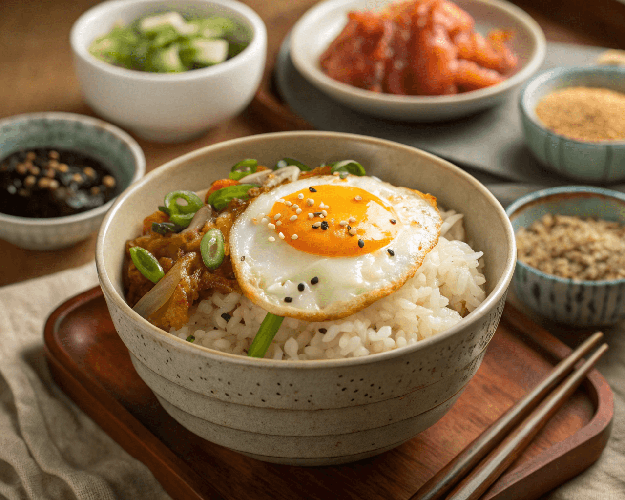 Korean Egg Rice