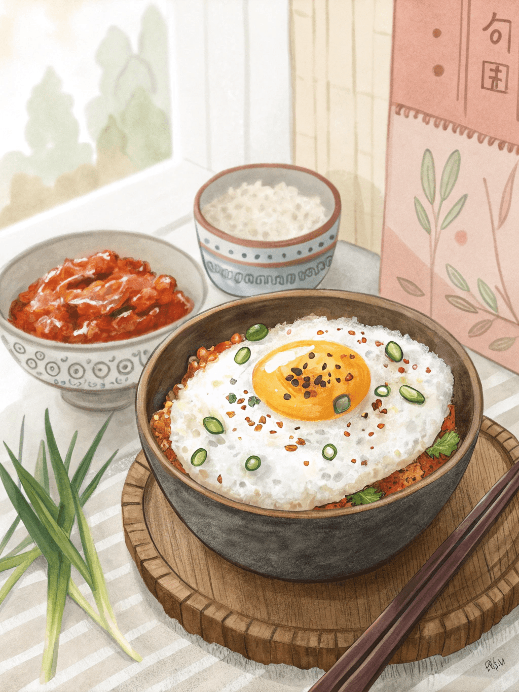 Korean Egg Rice