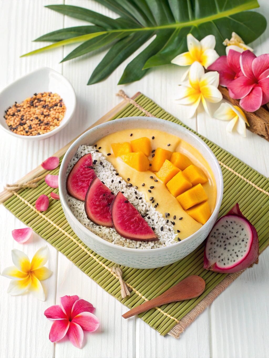 Mixed Fruit Smoothie Bowl