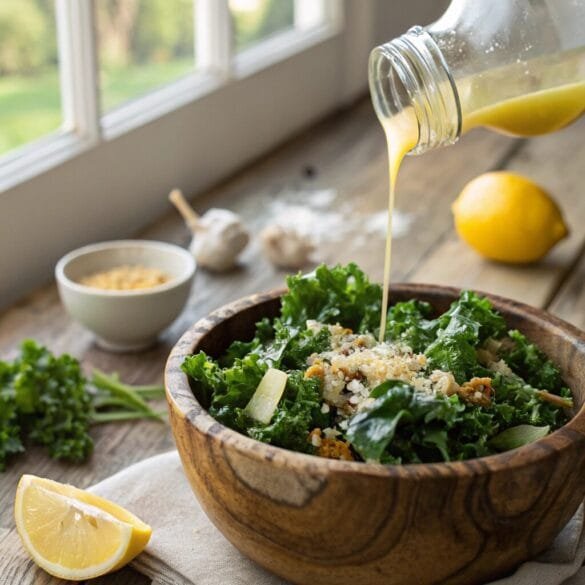 Kale Salad with Lemon Dressing