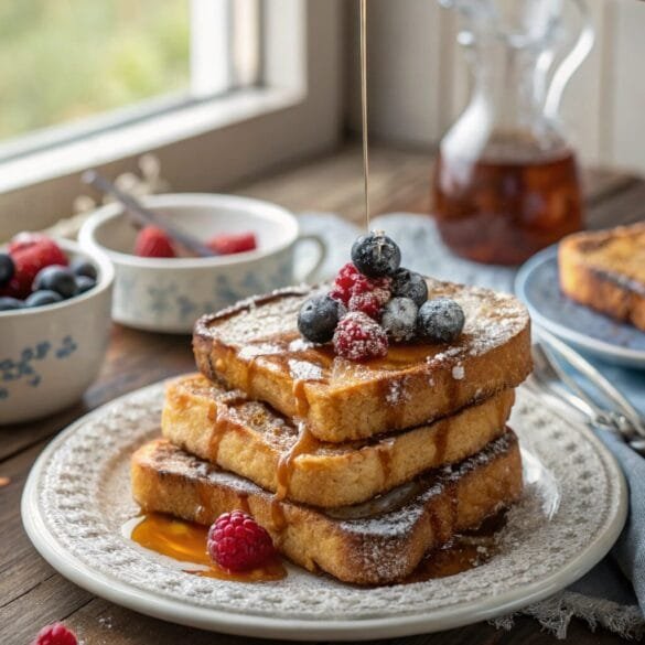 French Toast with Maple Syrup