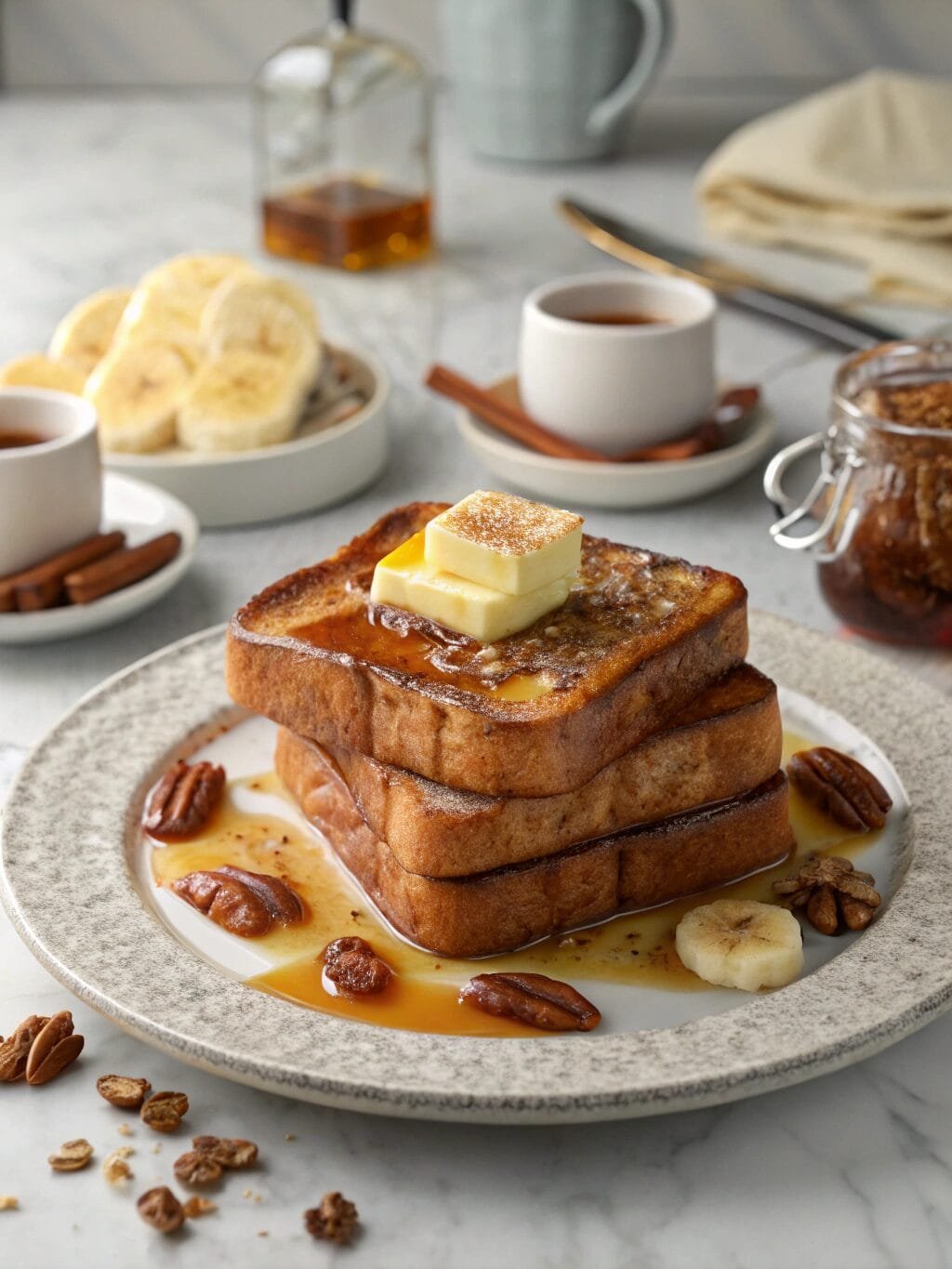French Toast with Maple Syrup