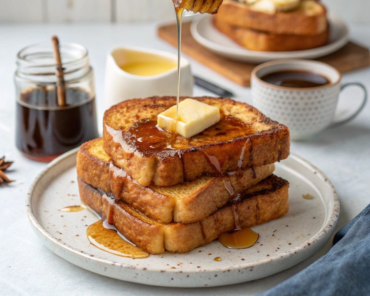 French Toast with Maple Syrup