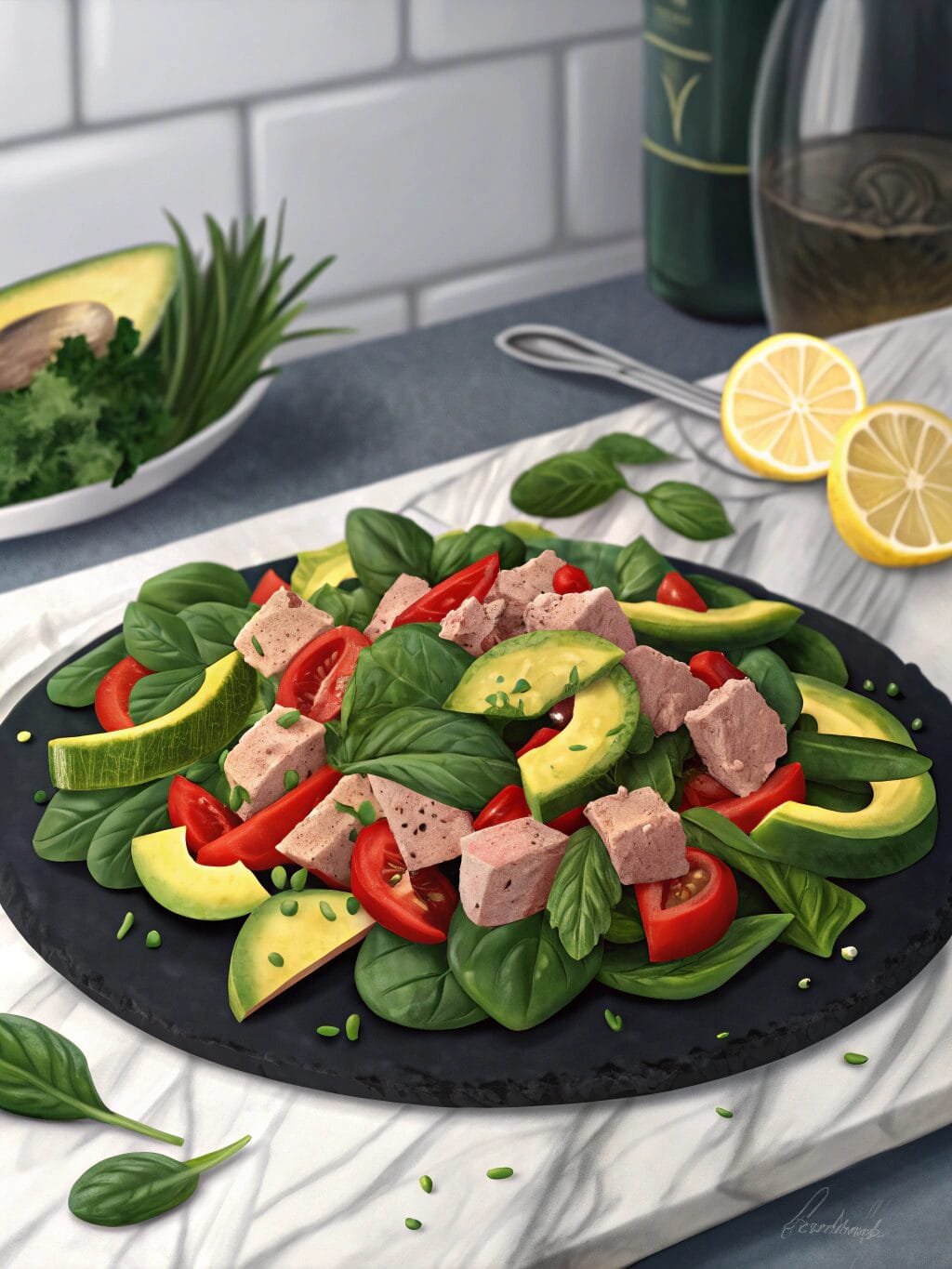Mediterranean Tuna Salad