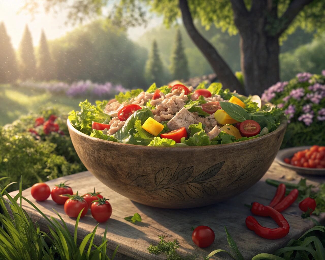 Mediterranean Tuna Salad